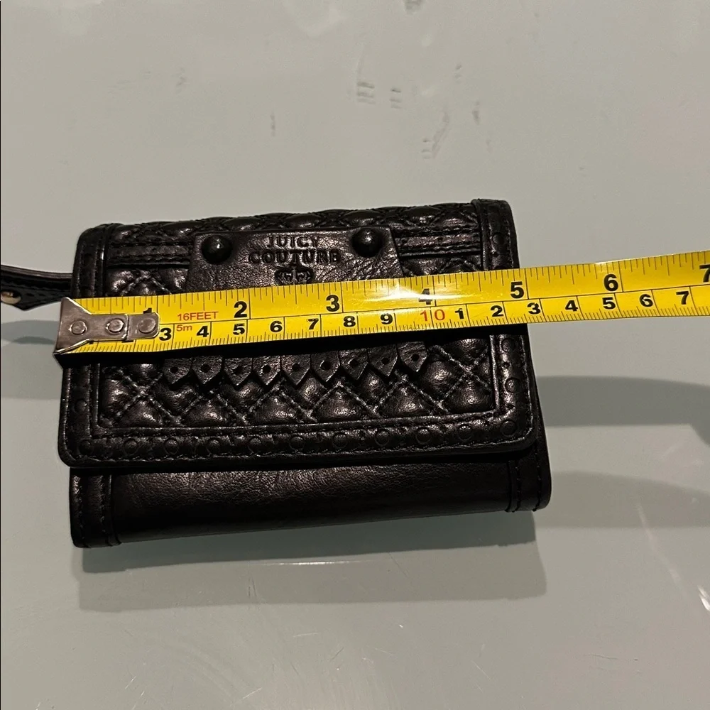 Juicy Couture Black Leather Wallet